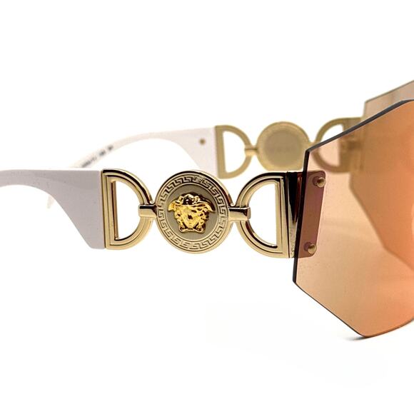 NEW!!! VERSACE Sunglasses MOD.2258 1002/7J Authentic - Picture 6 of 11